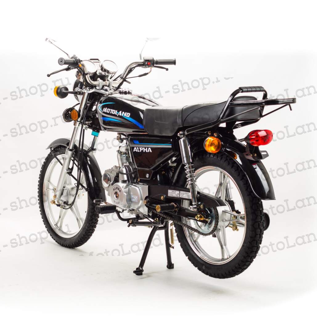 Мопед Motoland Альфа 11 черный (А)