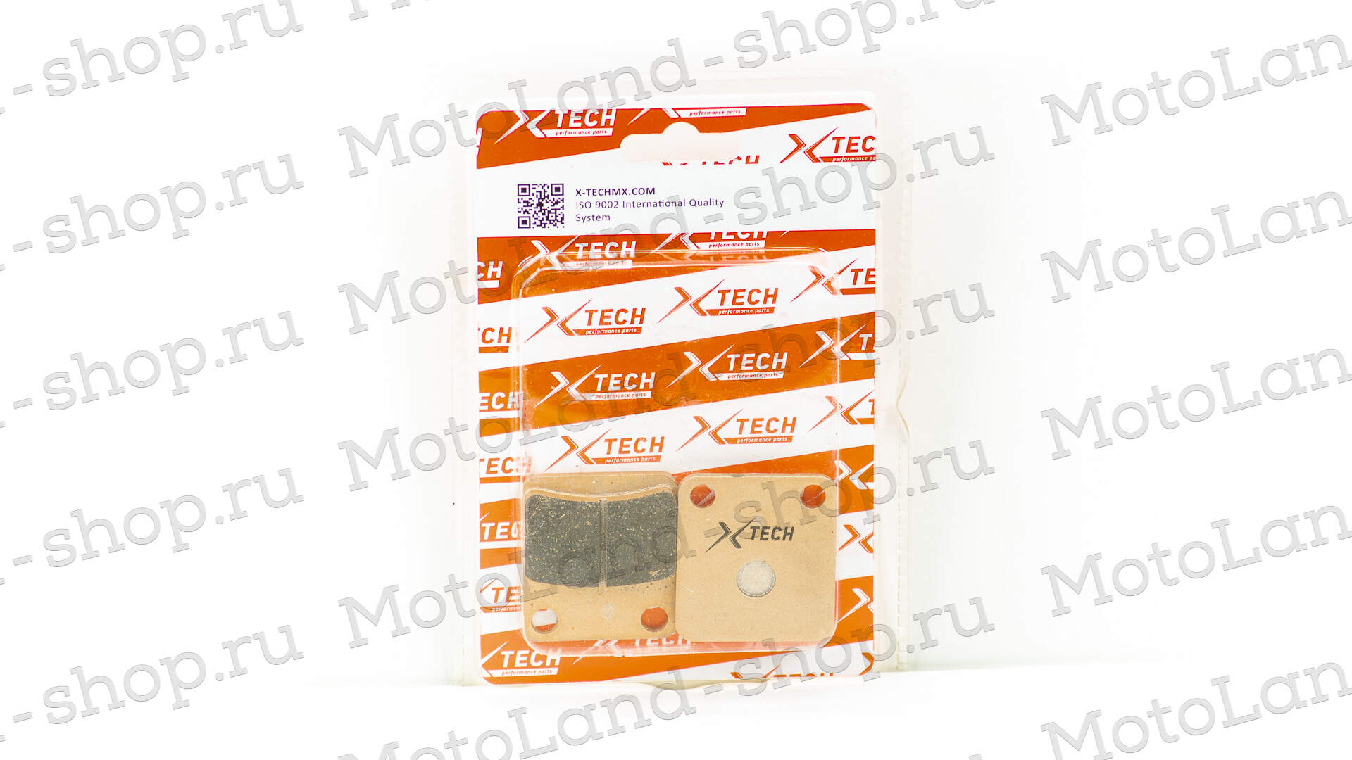 Колодки тормозные дисковые  №3 X-TECH (semi-metallic) полуметаллические