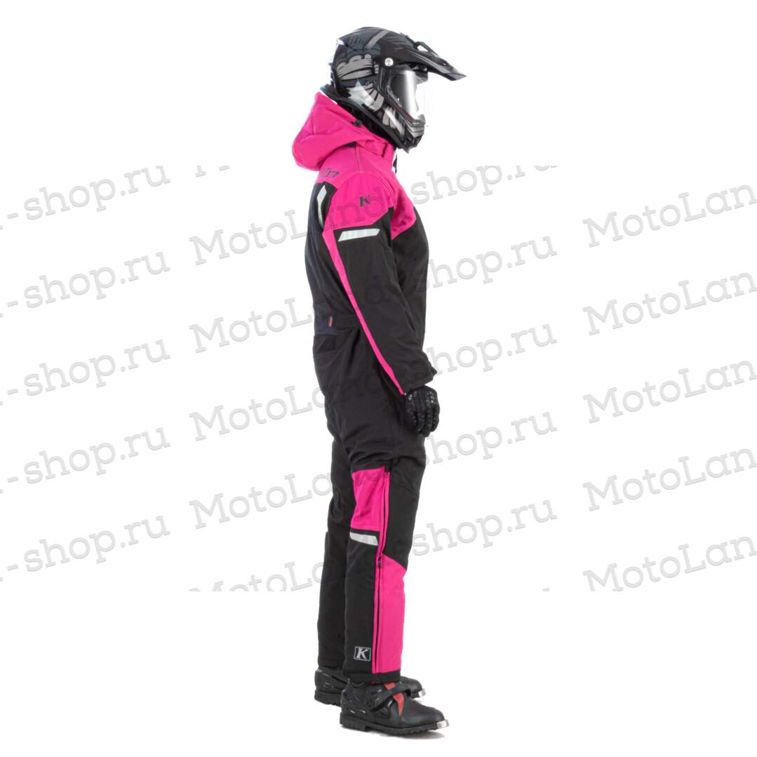 Комбинезон для снегохода (женский) KLIM SHREDSA ONE-PIECE №5 pink (текстиль) (L)