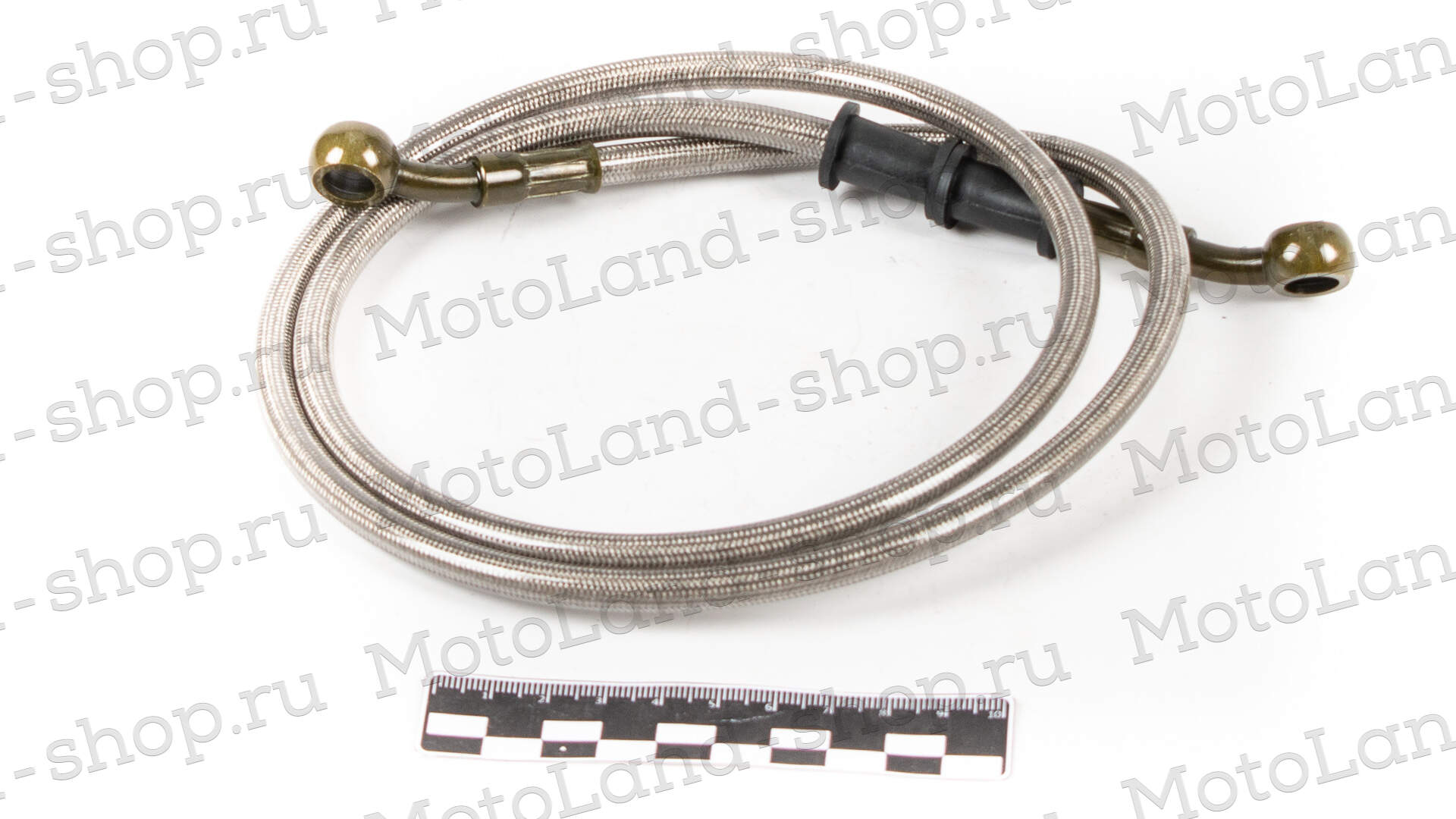 Шланг гидравлический тормозной (армированный) L=1100 d=10мм серый