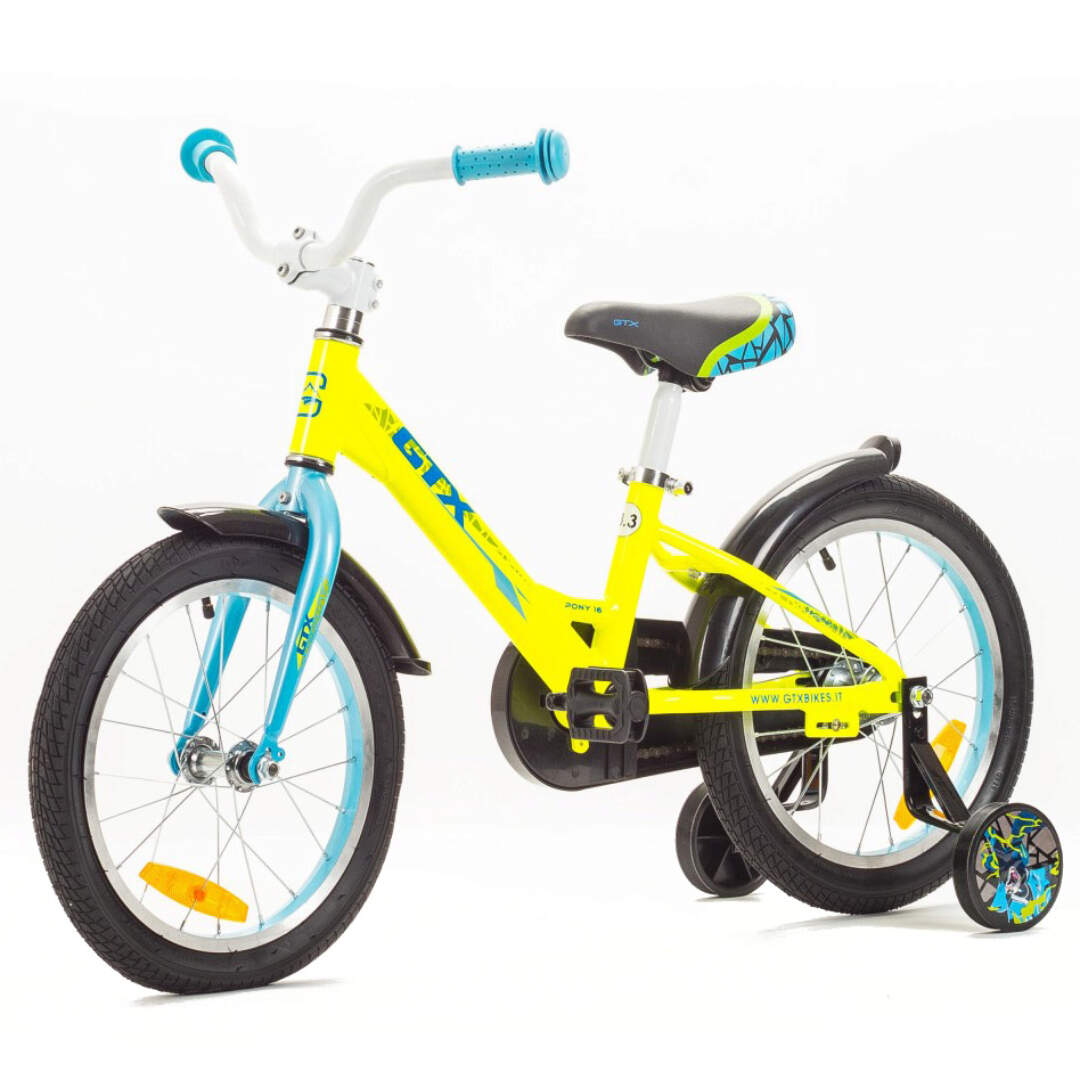 Велосипед 16" GTX PONY (рама 8.3") (000073) (желтый)