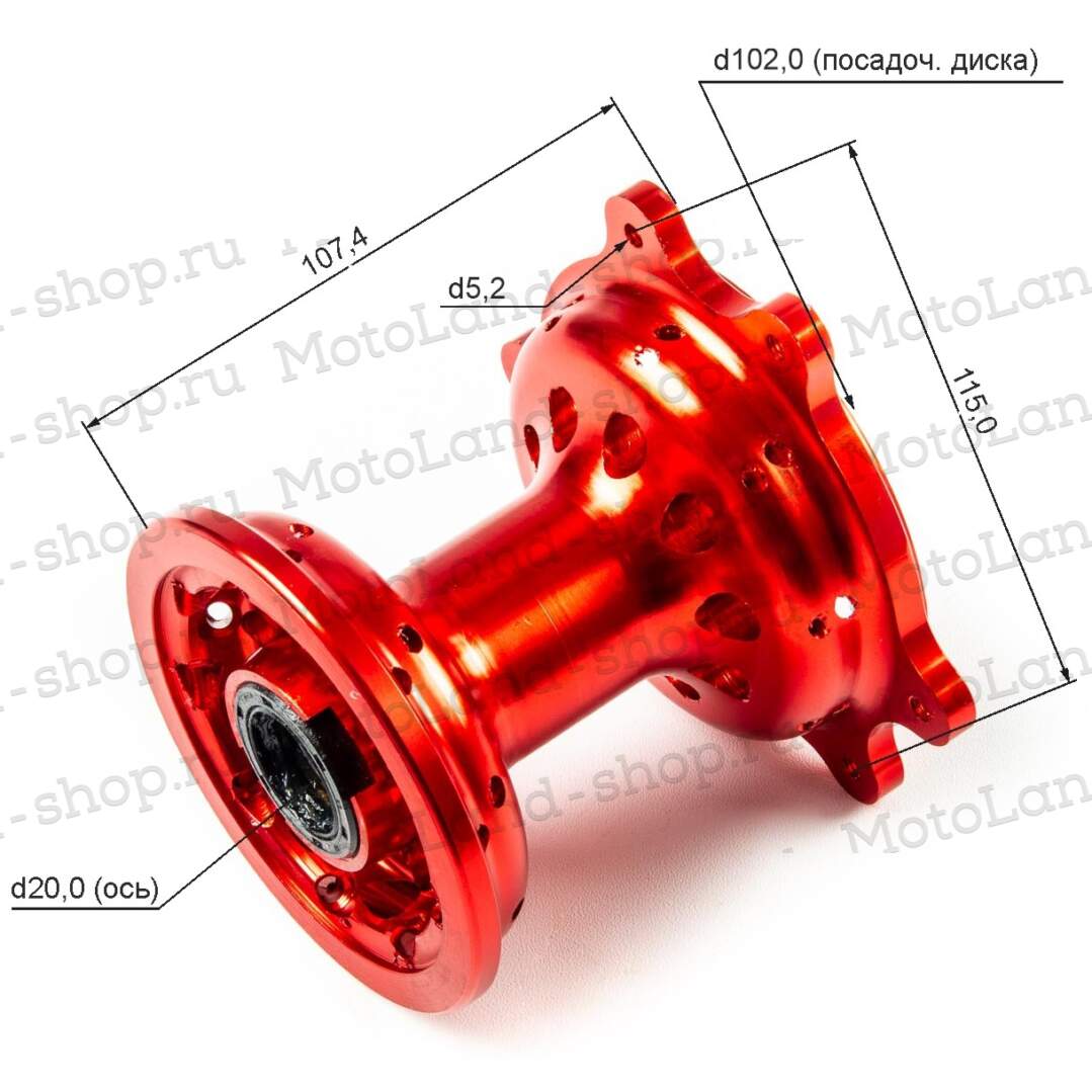 Ступица передняя WRX 250 NC