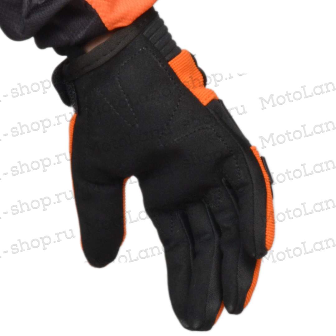 Перчатки мото (детские) FOX №4 Orange/Black (16 см/8-9 лет) мотокросс