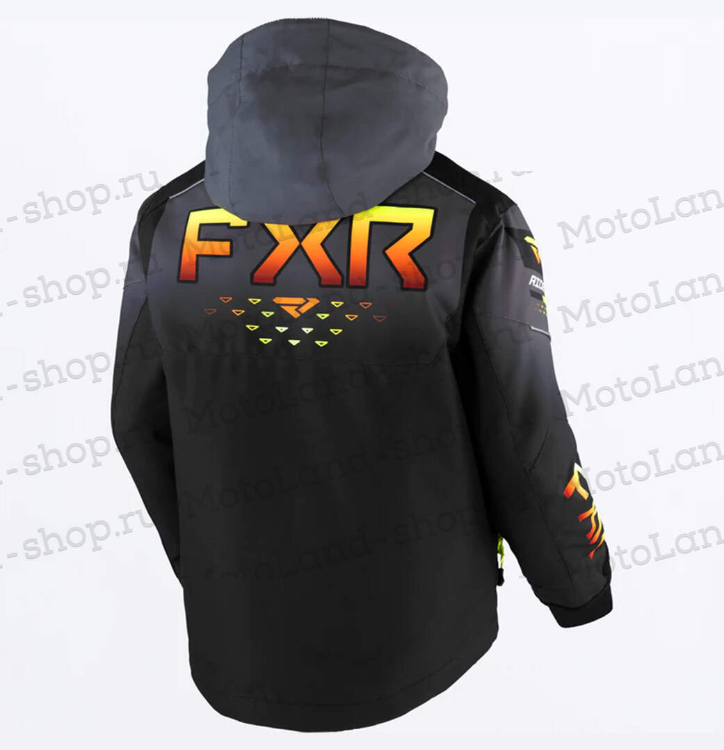 Куртка для снегохода (детская) FXR HELIUM №3 black (текстиль) (12Y)