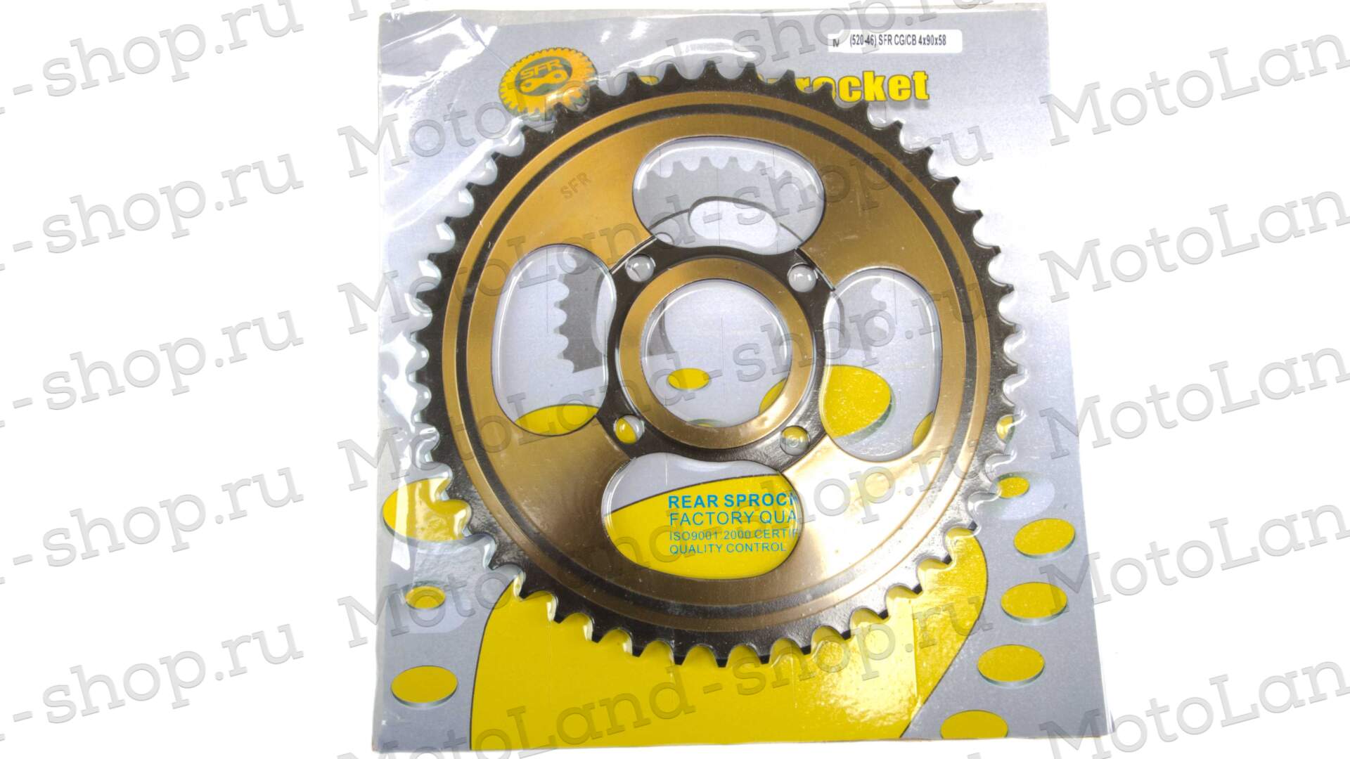 Венец, звезда ведомая (520-46) SFR CG/CB 4х90х58х8