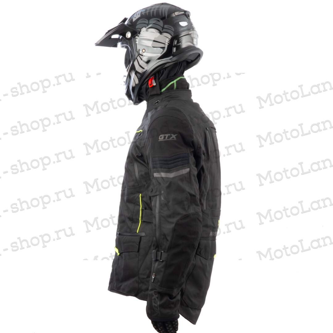 Куртка мотоциклетная (текстиль) GTX EJ-2405 BLACK (XXL) Куртка мотоциклетная (текстиль) GTX EJ-2405 BLACK (XXL)