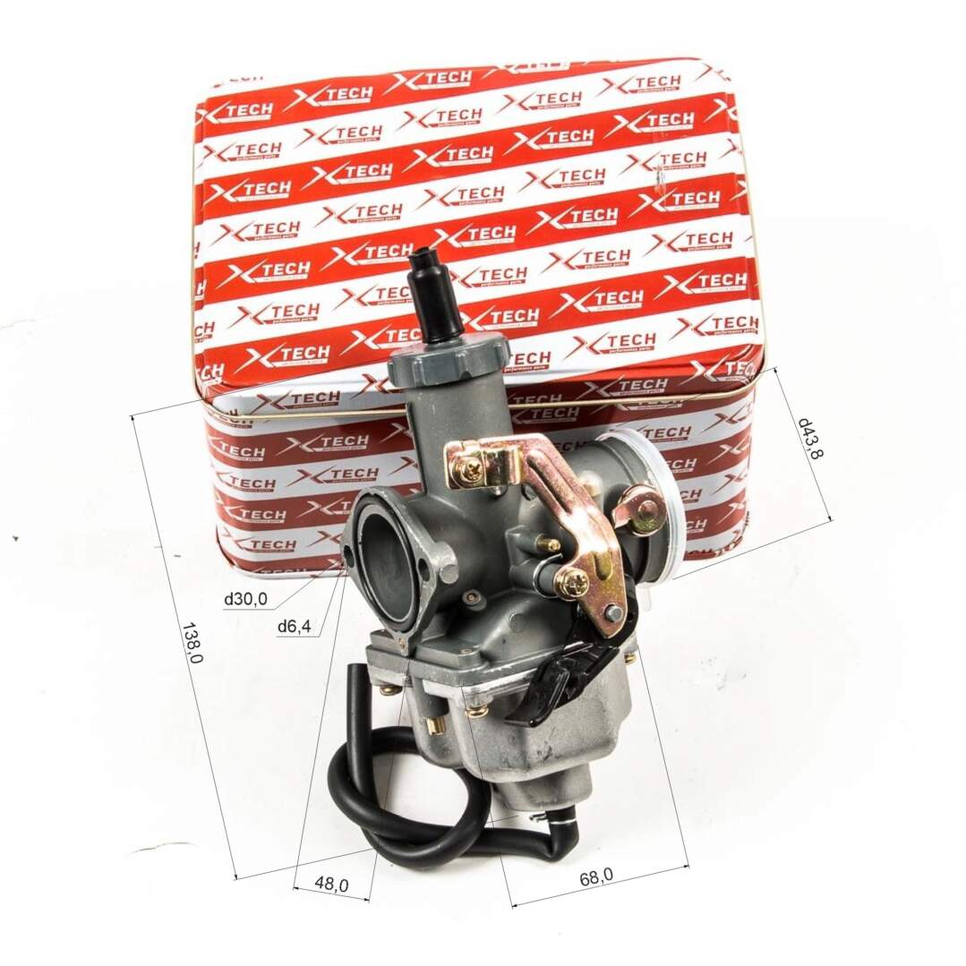 Карбюратор 250см3 (обогатитель под трос) X-TECH