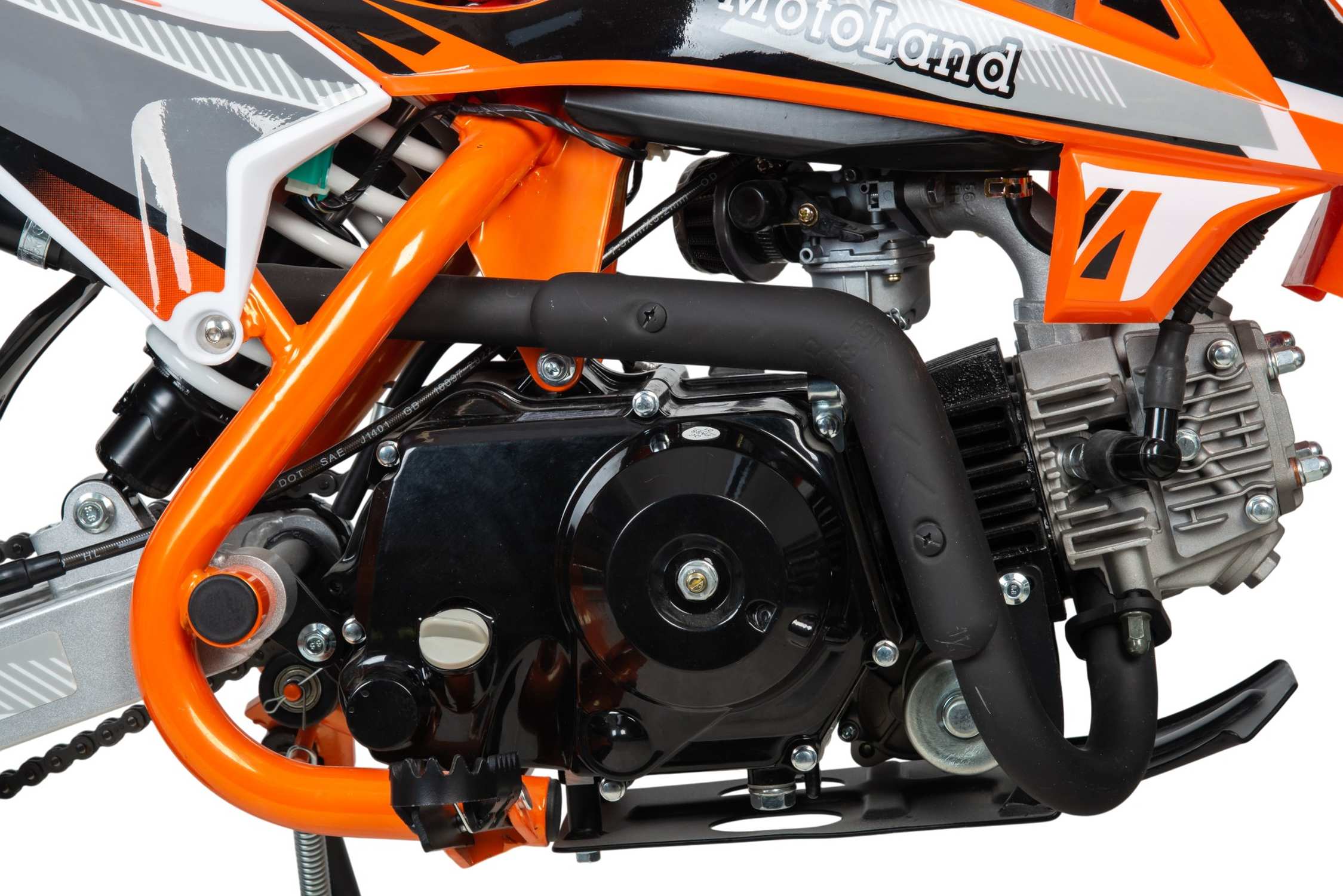 Питбайк  Motoland 125 SX 125 E 14/12  оранжевый 