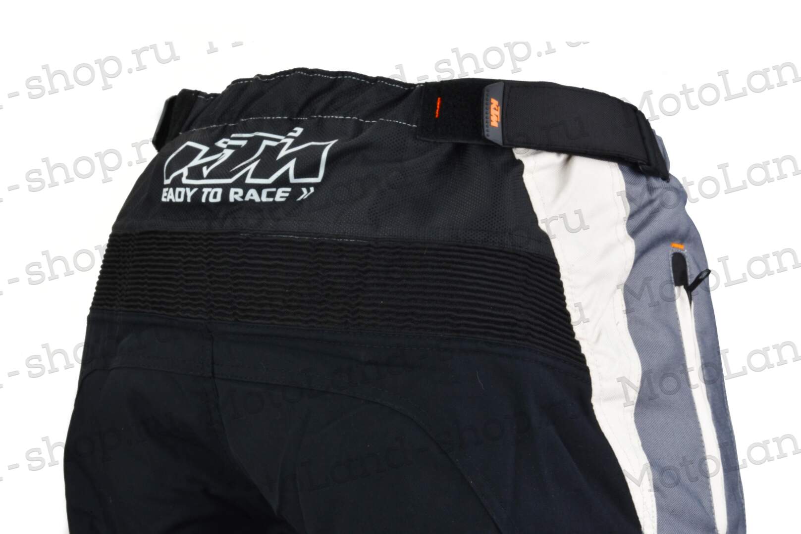 Штаны мотоциклетные KTM №16 grey (текстиль) (XXL)