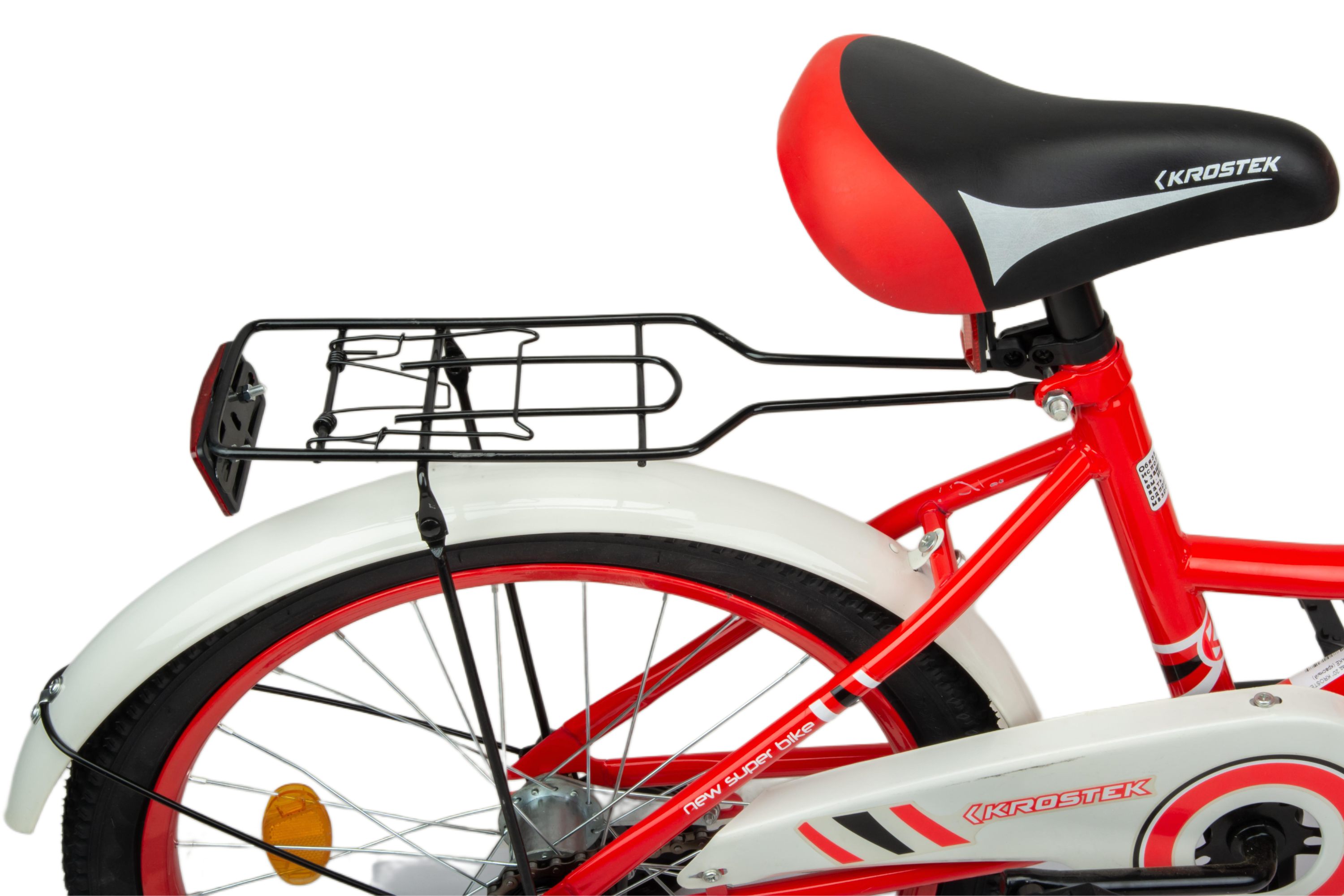 Велосипед 20" KROSTEK WAKE (красный)