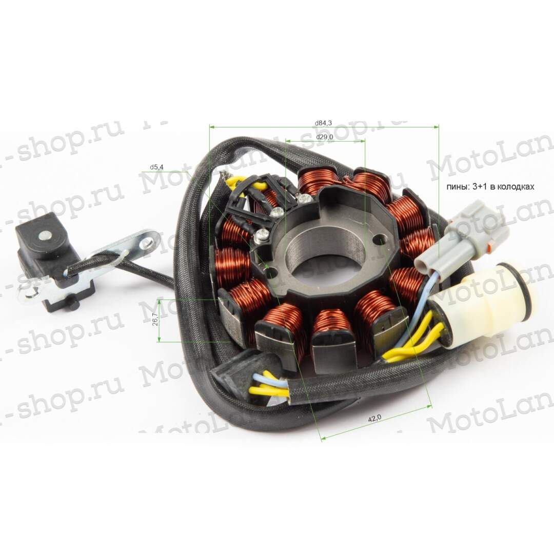 Статор генератора 177MM (NC250) (12кат.) ZS