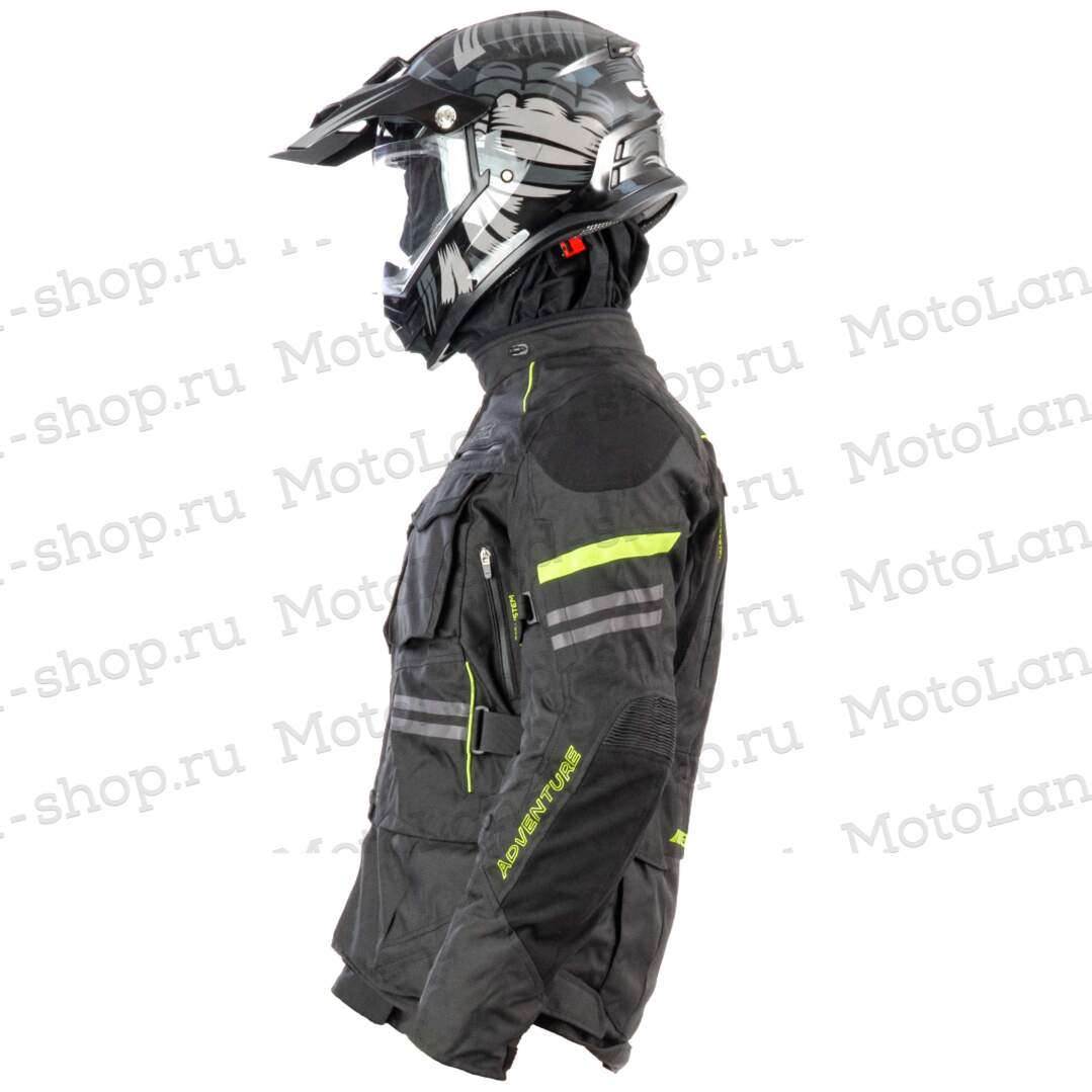 Куртка мотоциклетная (текстиль) GTX EJ-2404 BLACK (XXL) Куртка мотоциклетная (текстиль) GTX EJ-2404 BLACK (XXL)