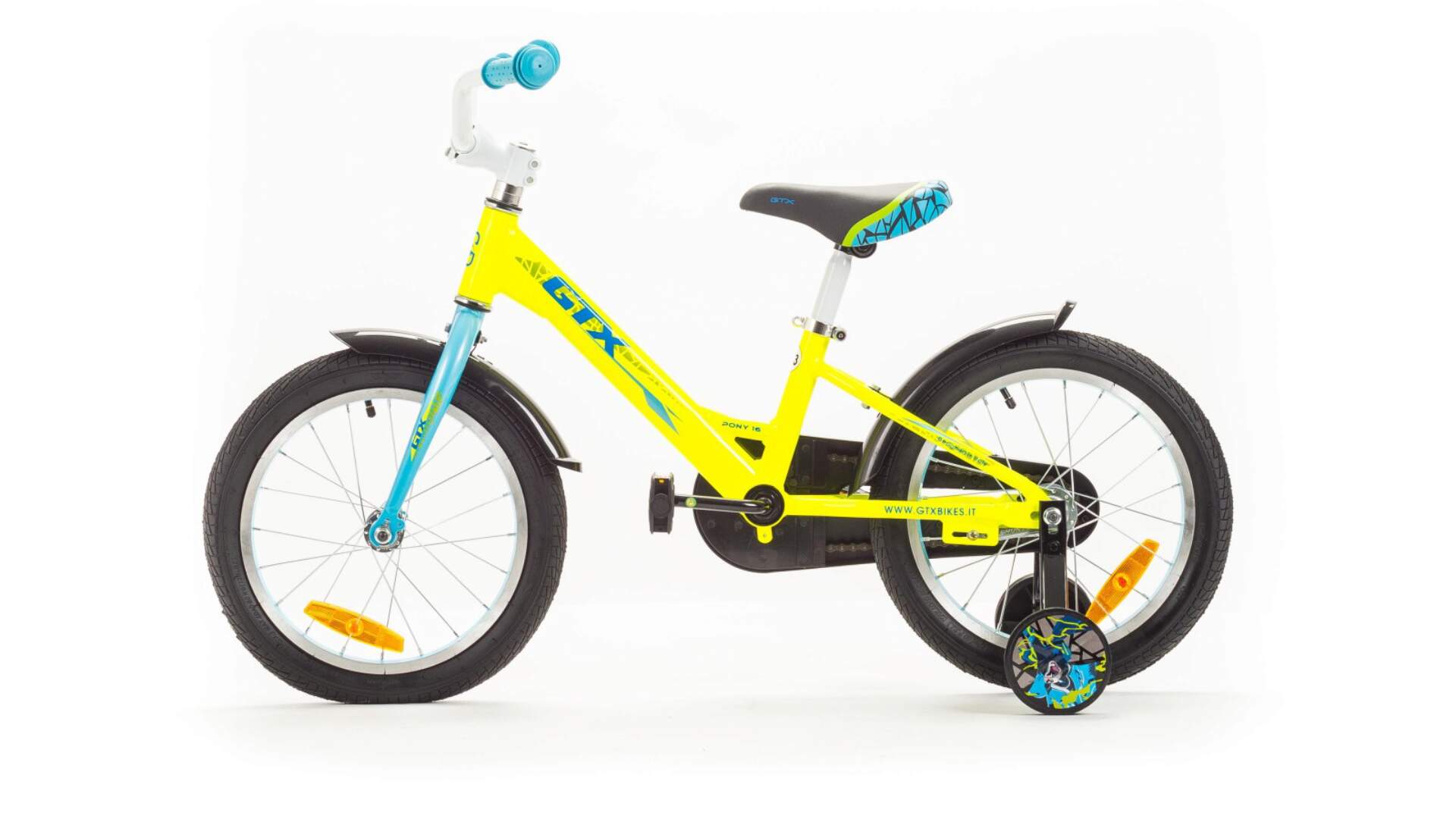 Велосипед 16" GTX PONY (рама 8.3") (000073) (желтый)