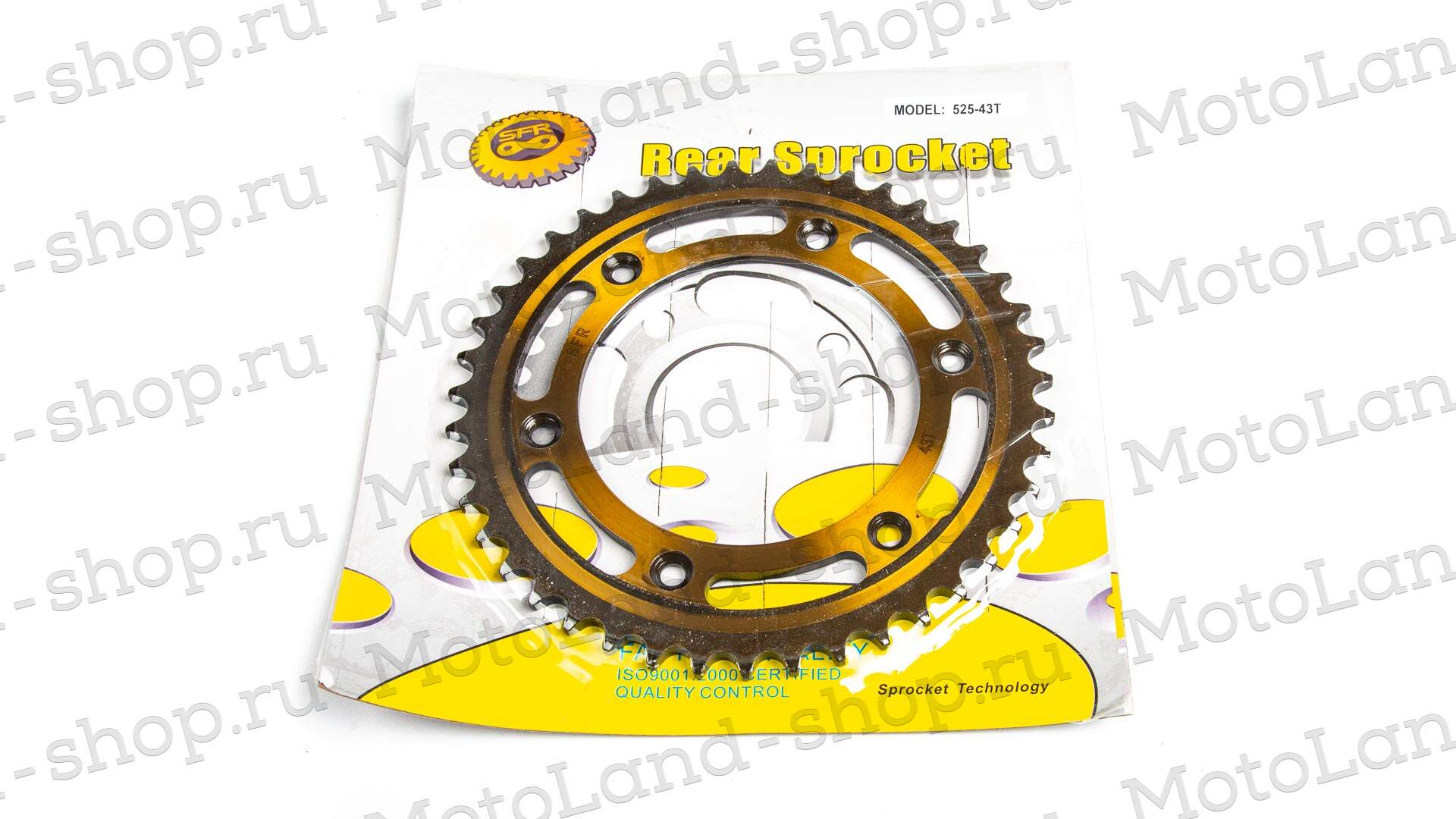 Венец, звезда ведомая (525-43) SFR Кросс 250-450 6х153х125