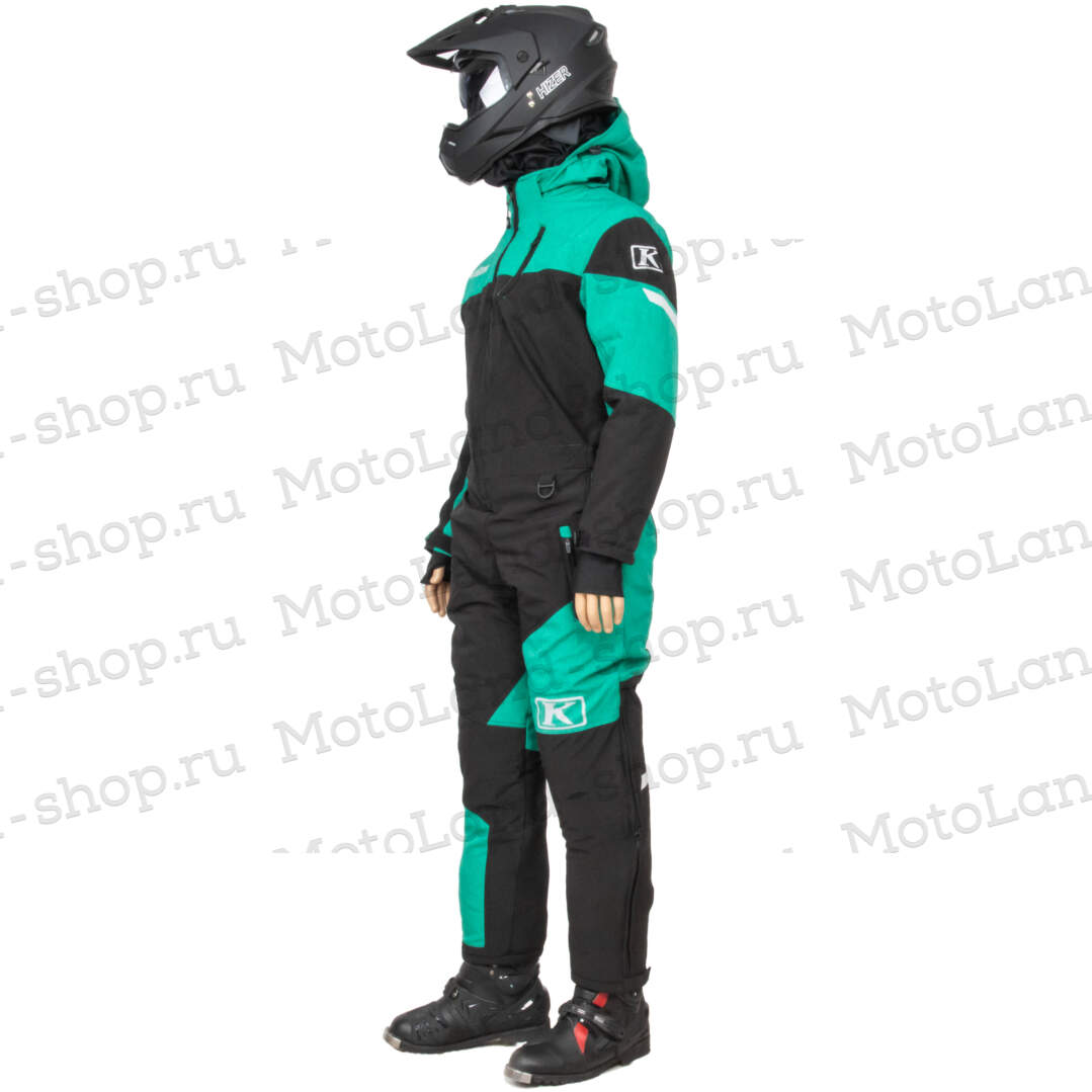 Комбинезон для снегохода (женский) KLIM SHREDSA ONE-PIECE №7 turquoise (текстиль) (L)