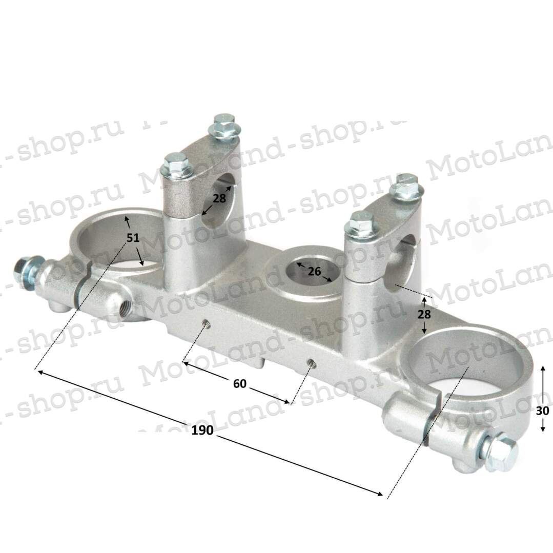 Траверса верхняя XR250 LITE 51ММ