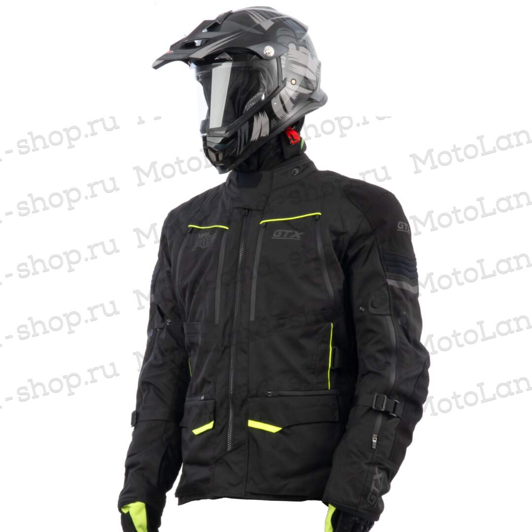 Куртка мотоциклетная (текстиль) GTX EJ-2405 BLACK (XXL) Куртка мотоциклетная (текстиль) GTX EJ-2405 BLACK (XXL)