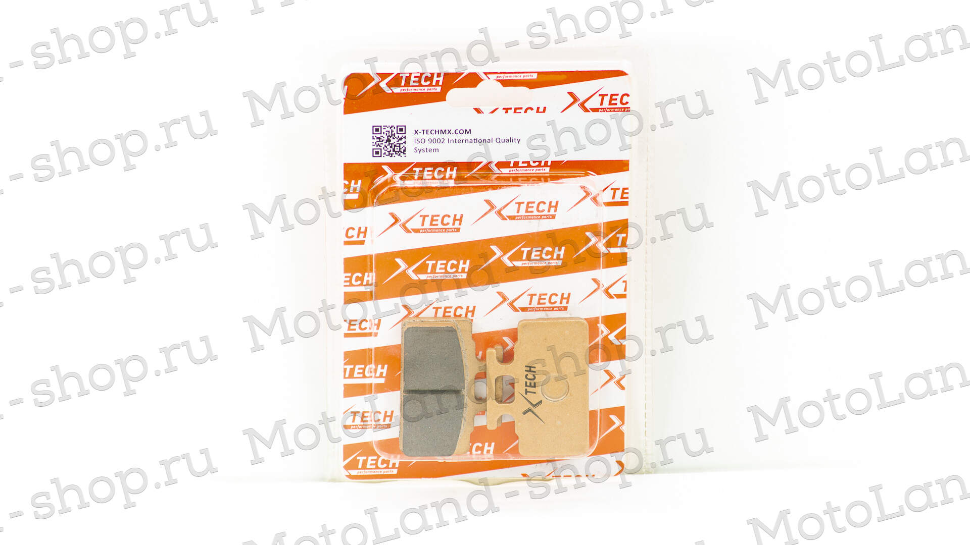 Колодки тормозные дисковые  №4 X-TECH (Coper-based) медь+кевлар