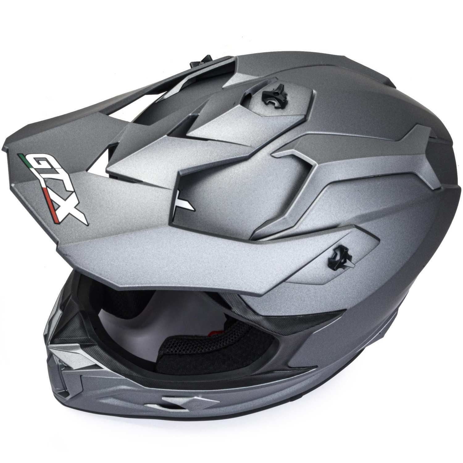 Шлем мото кроссовый GTX 635 №1 (S) GREY