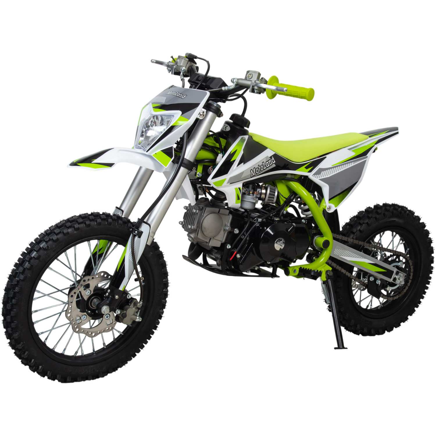 Питбайк Motoland 125 SX 125 E 14/12  зеленый