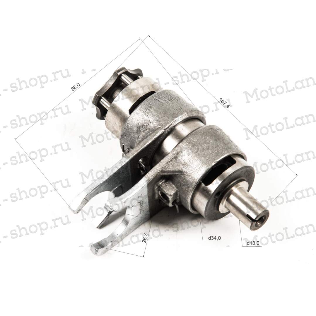 Копирный вал W150 155см3  ZS