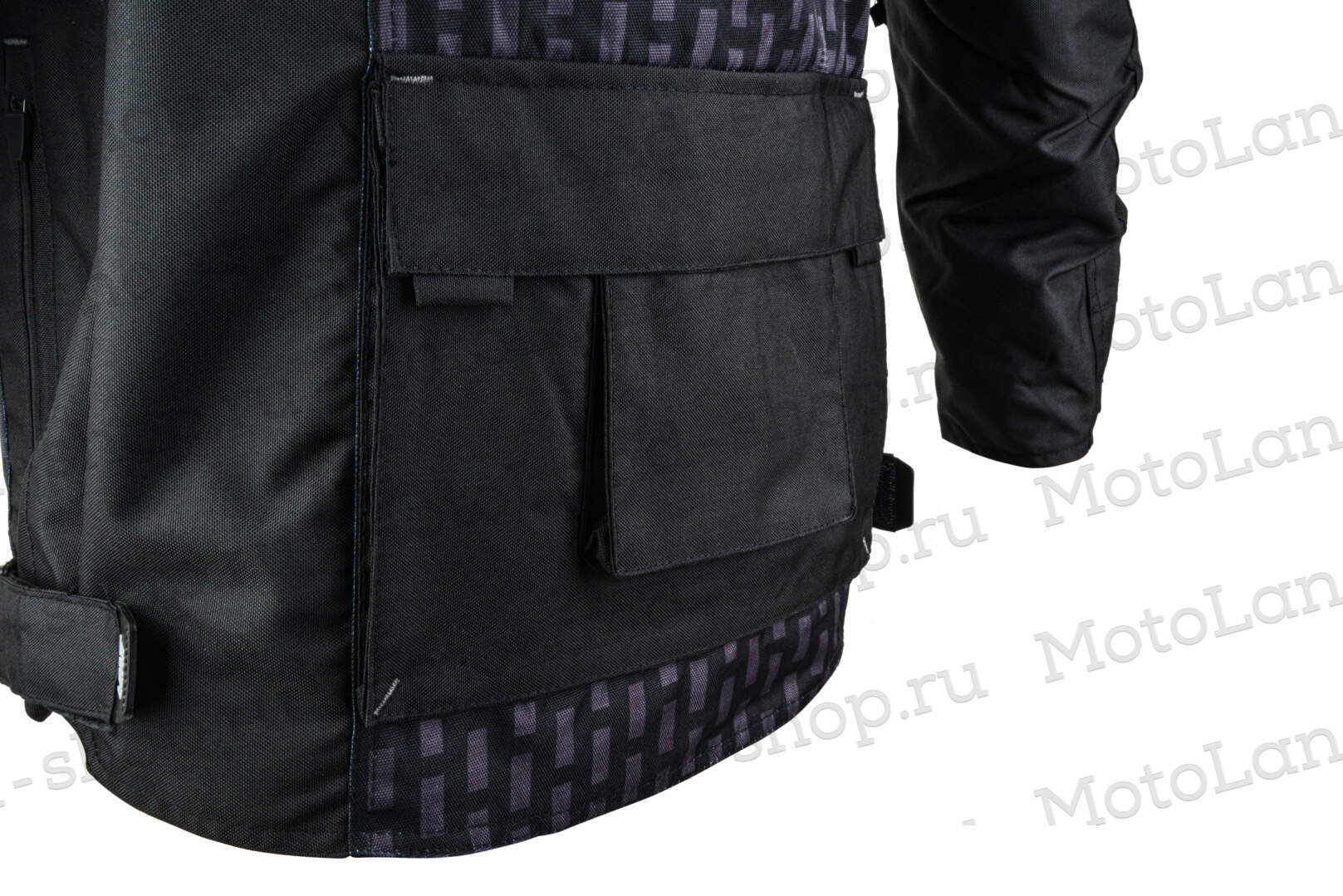 Куртка мото LEATT №10 black (текстиль) (L)