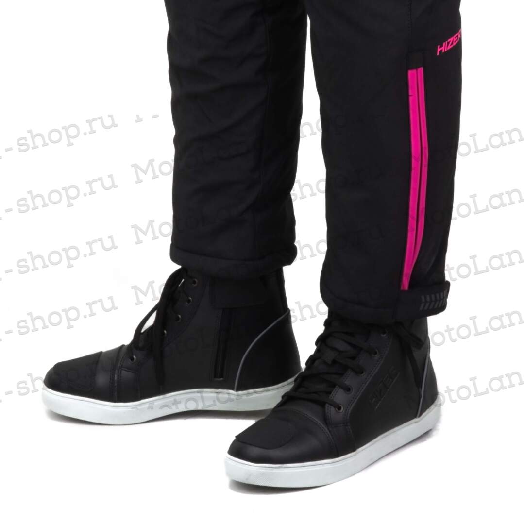 Комбинезон для снегохода (женский) HIZER №4 black-gray (текстиль) (XL)