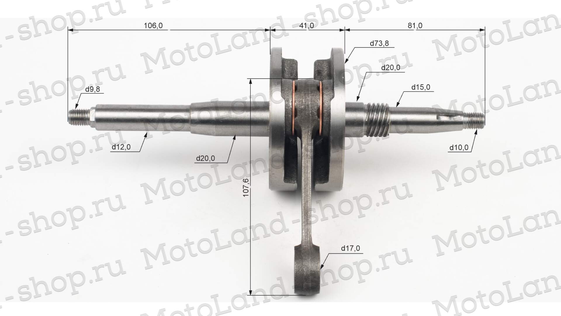 Коленвал LEAD90