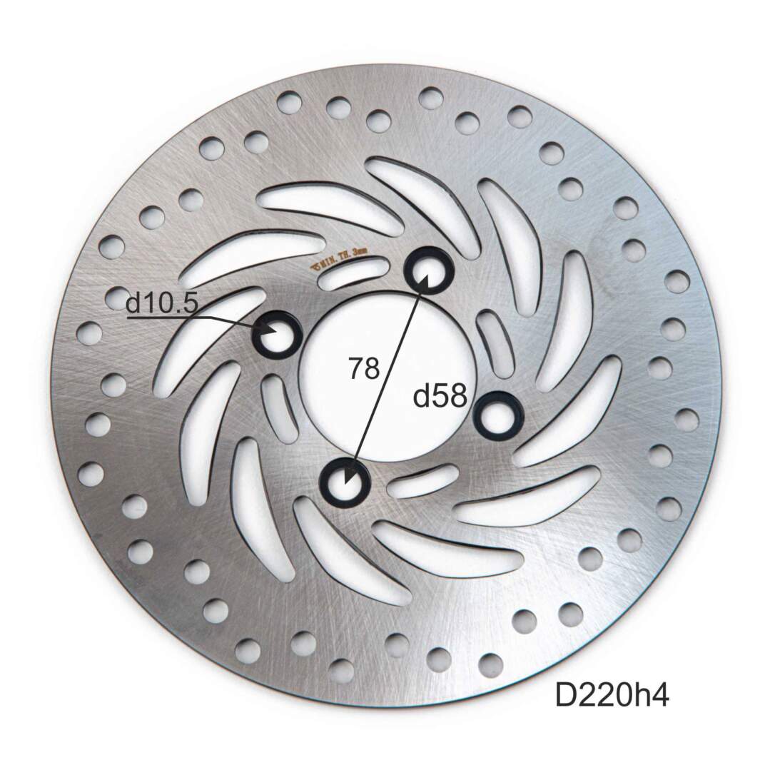 Диск тормозной передний MONKEY 150