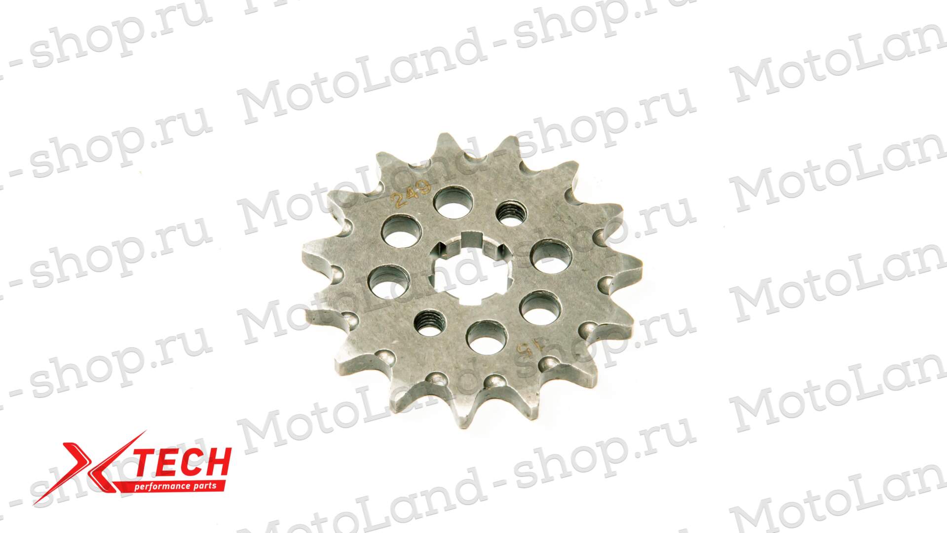 Звезда ведущая (420-15) 17мм X-TECH сталь 20CrMnTi, с самоочисткой