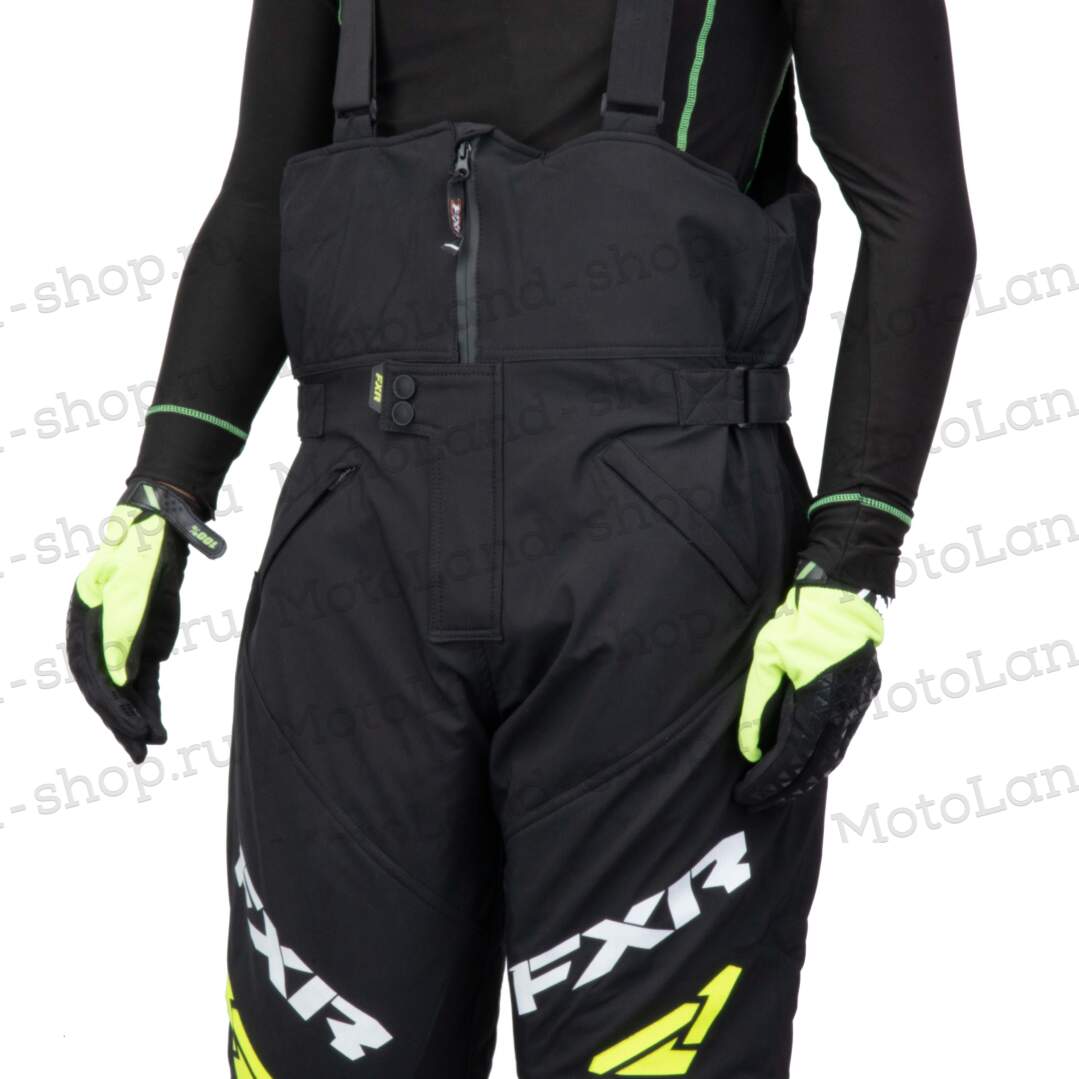 Штаны для снегохода FXR ADRENALINE №1 black (текстиль) (XXL)