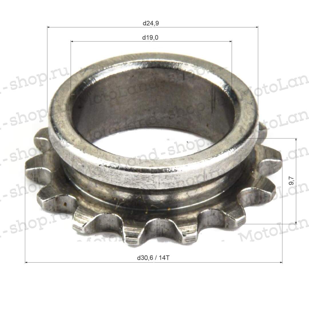Шестерня приводная ГРМ 147FMH (47*41,5) d=19-30.7 h=9.7