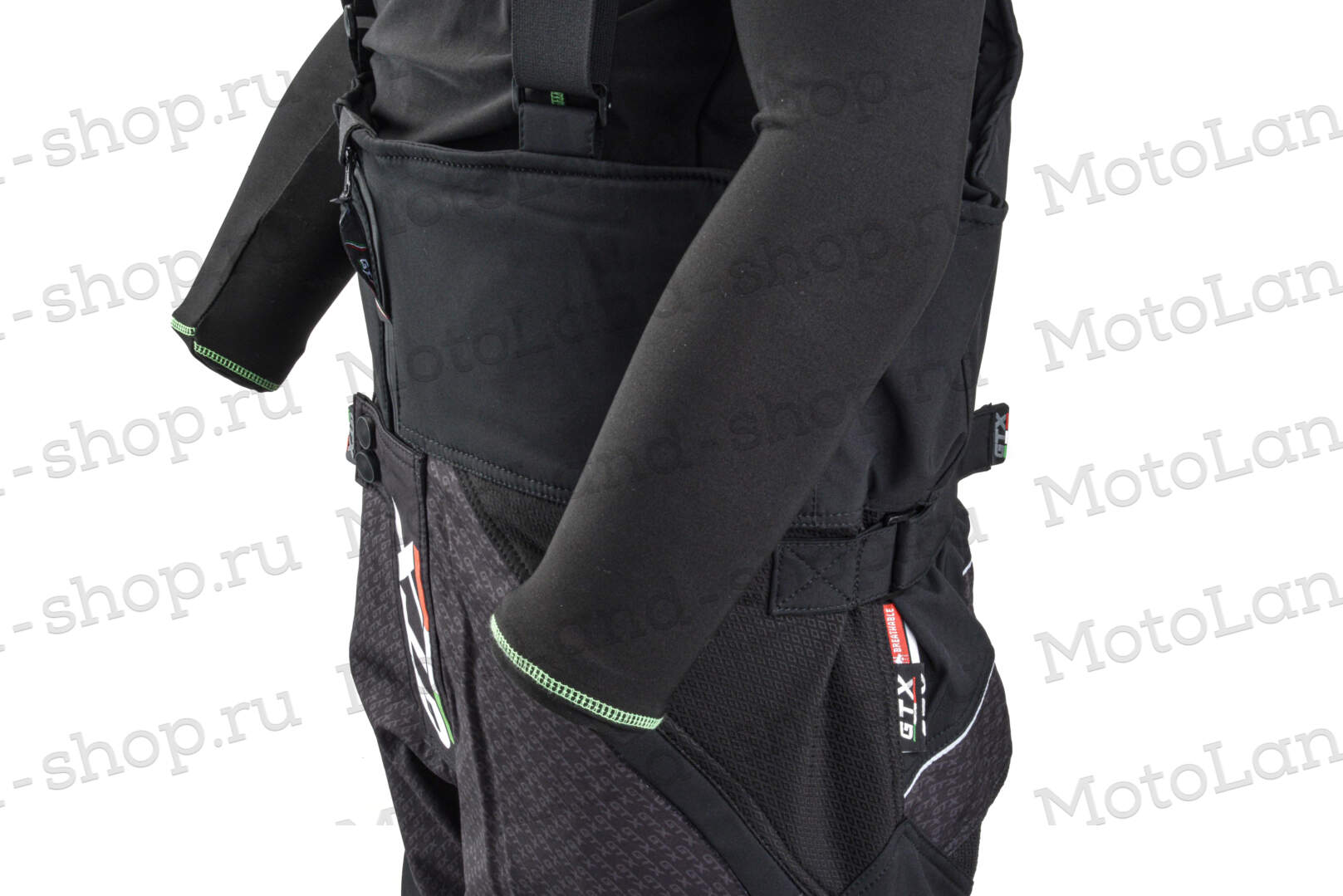 Штаны для снегохода GTX №1 black (текстиль) (XXL)