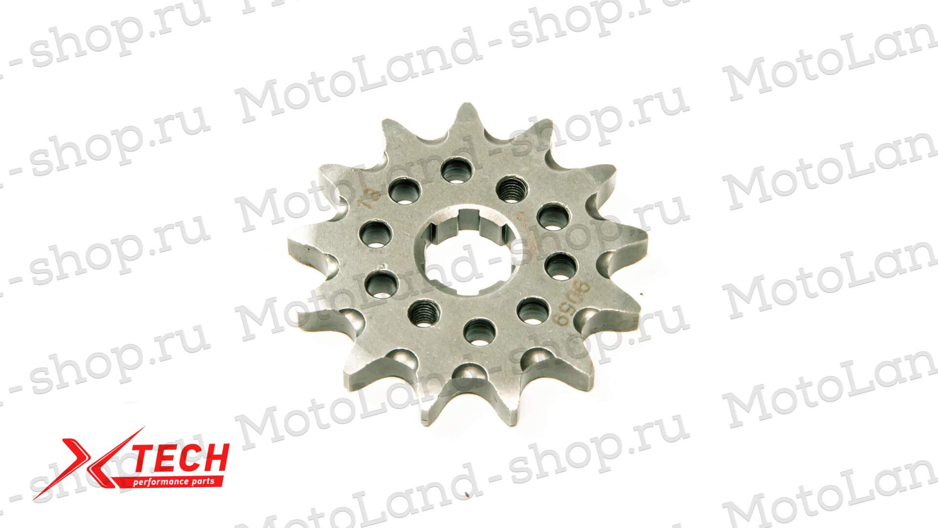 Звезда ведущая (530-13) 20мм X-TECH сталь 20CrMnTi, с самоочисткой