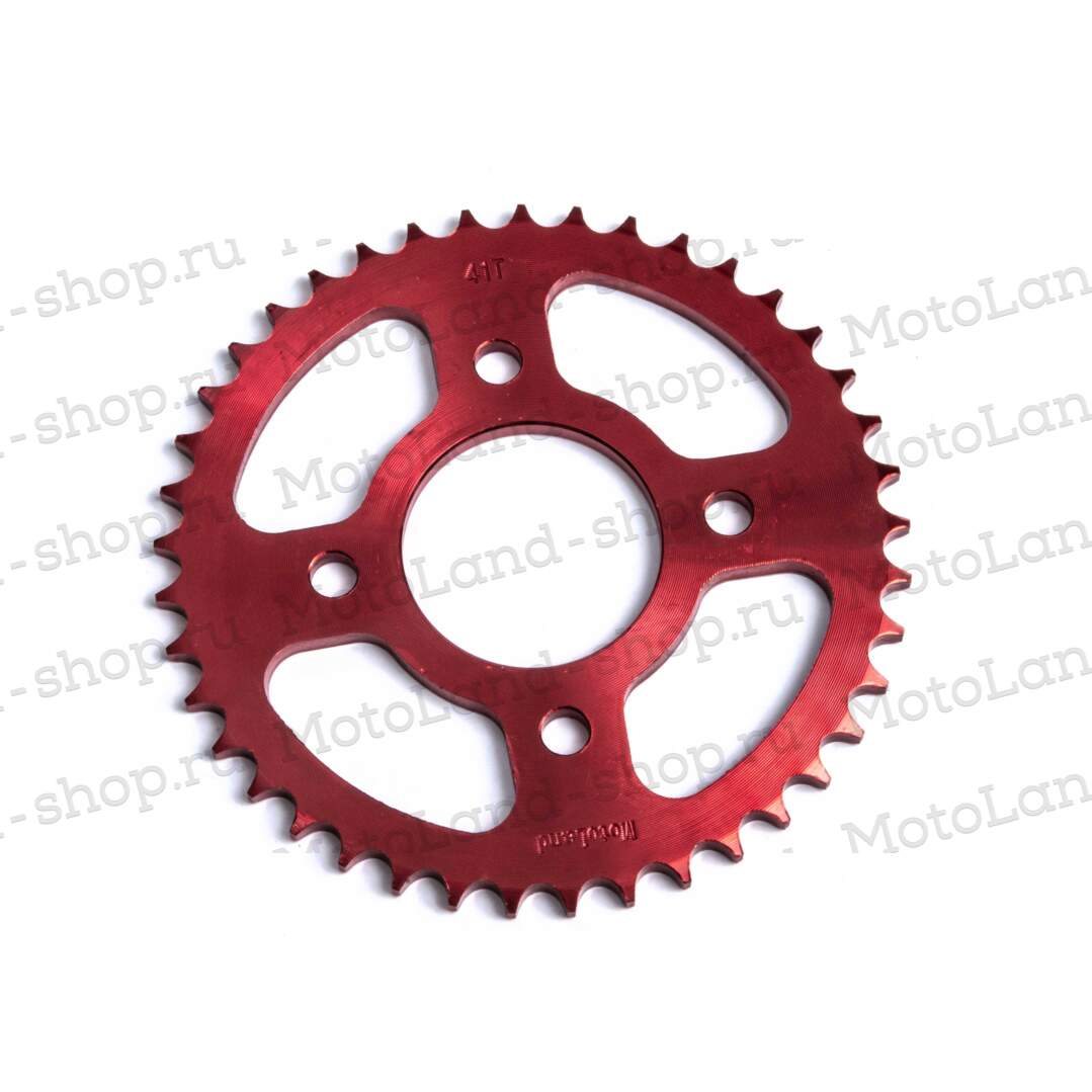 Венец, звезда ведомая (428-41) CG/CB 4х90х58 красная