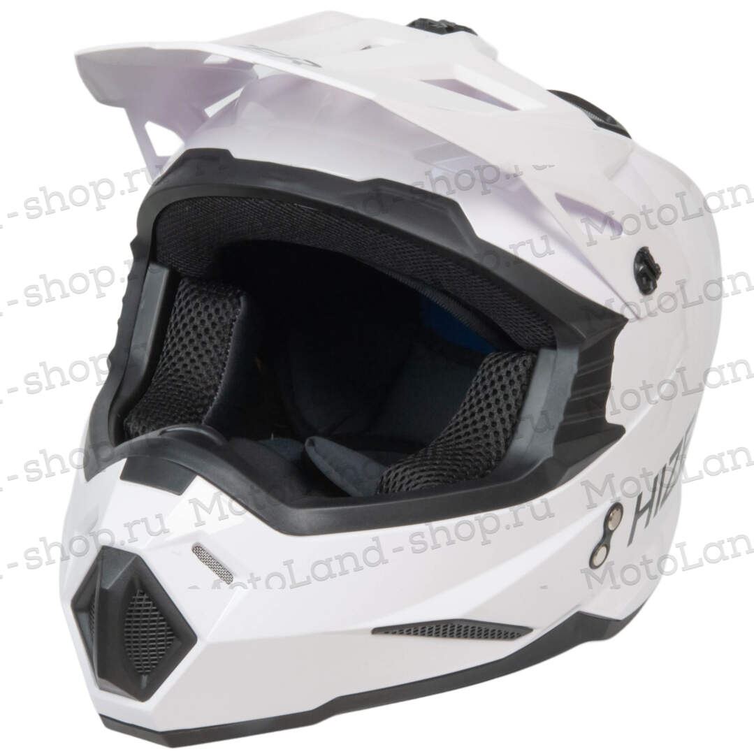 Шлем мото кроссовый HIZER J6801 №2 (S) white