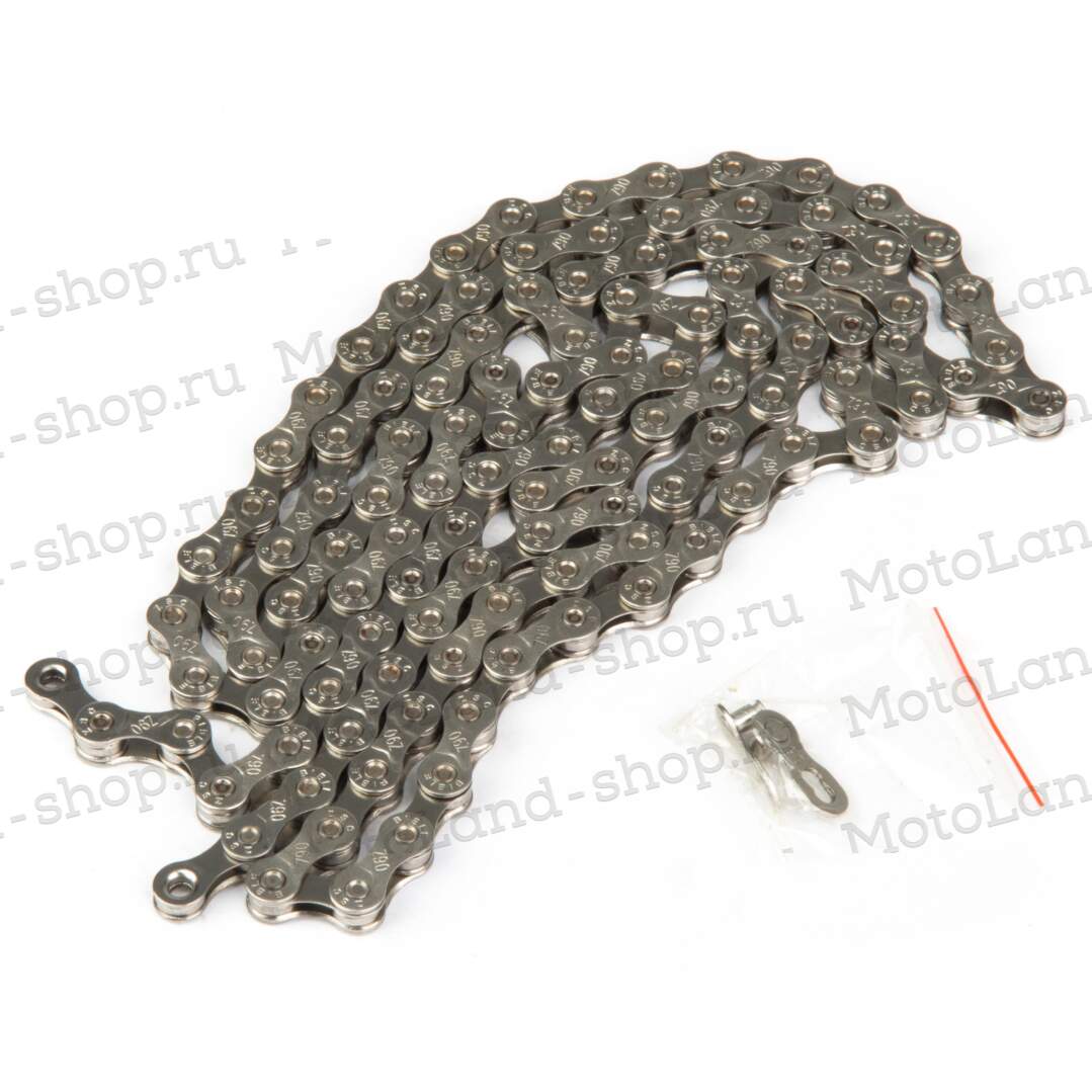 Цепь вело GW-18013-901 1/2"Х3/32"Х116 коричневая Цепь вело GW-18013-901 1/2"Х3/32"Х116 коричневая