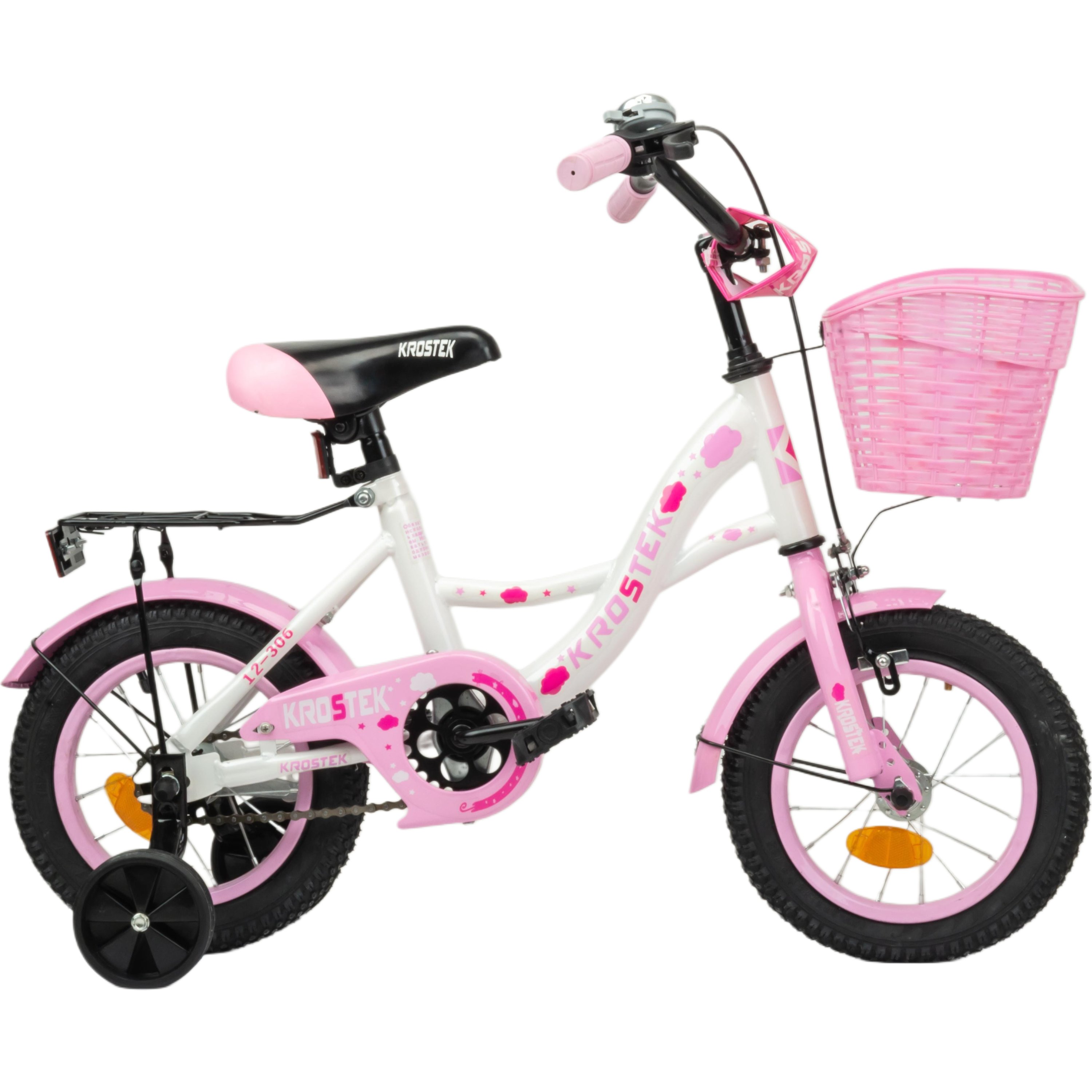 Велосипед 12" KROSTEK PLAY (розовый)