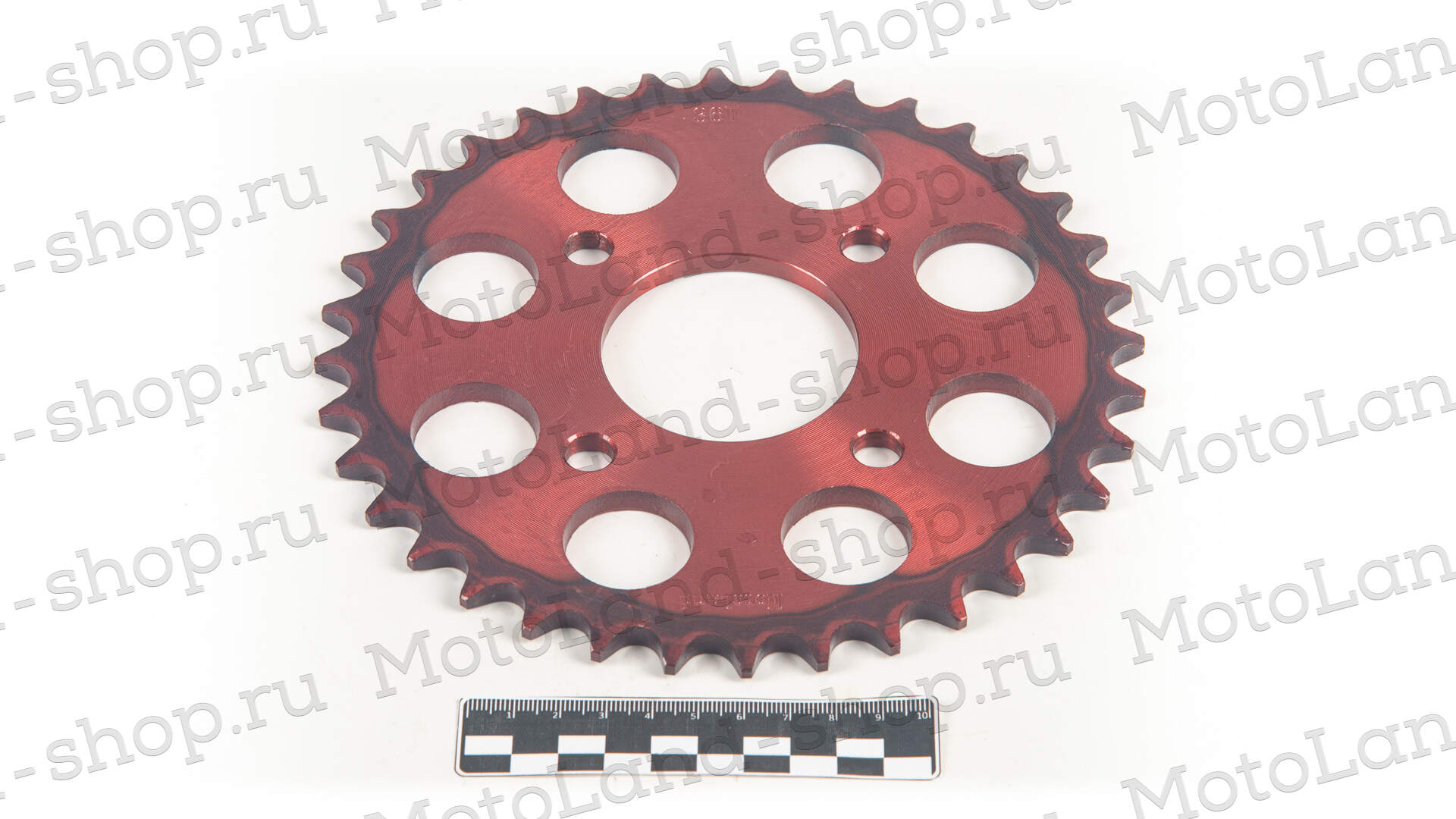 Венец, звезда ведомая (520-36) CG/CB 4х90х58 красная