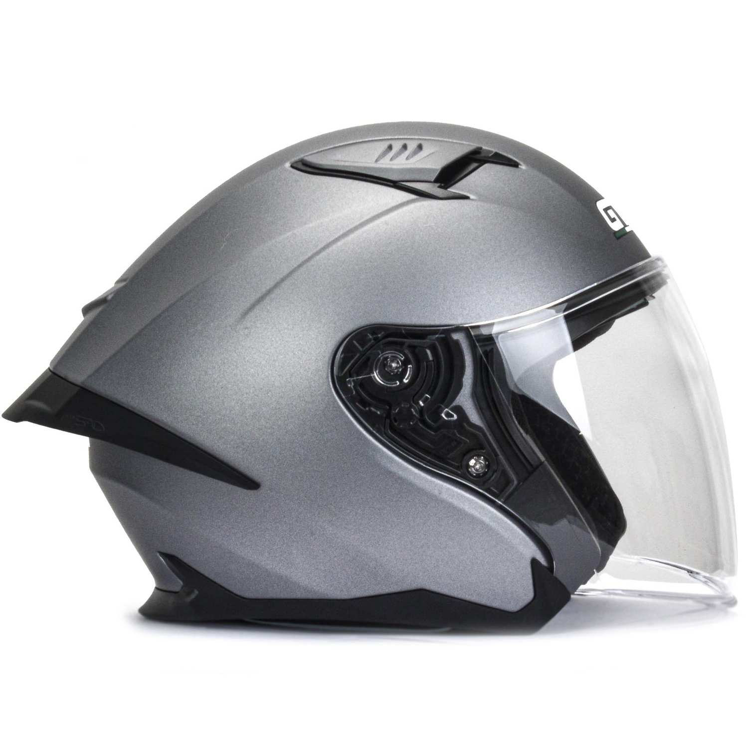 Шлем мото открытый GTX 885-1 №1 (M) GREY