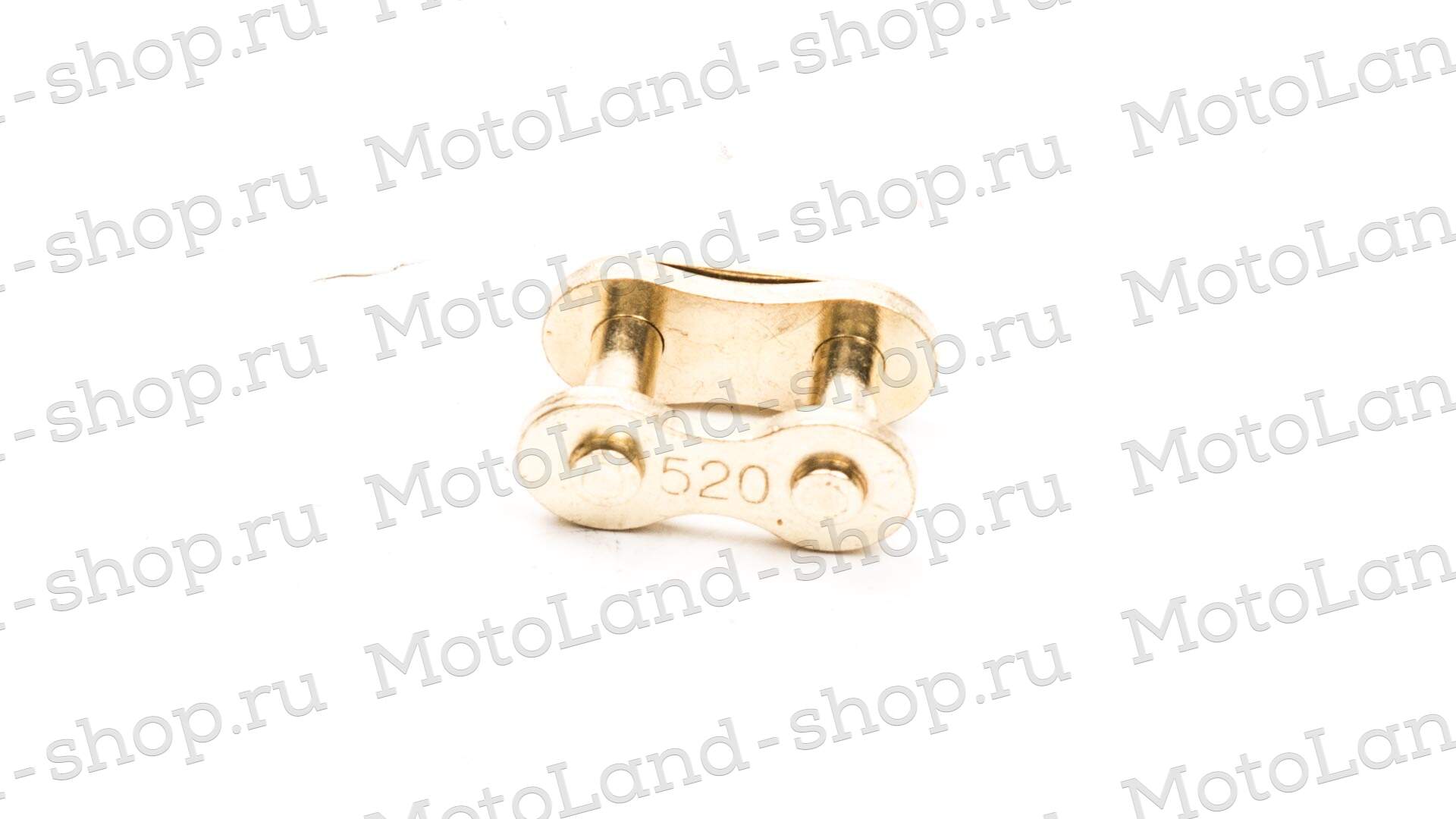 Замок цепи 520 золото