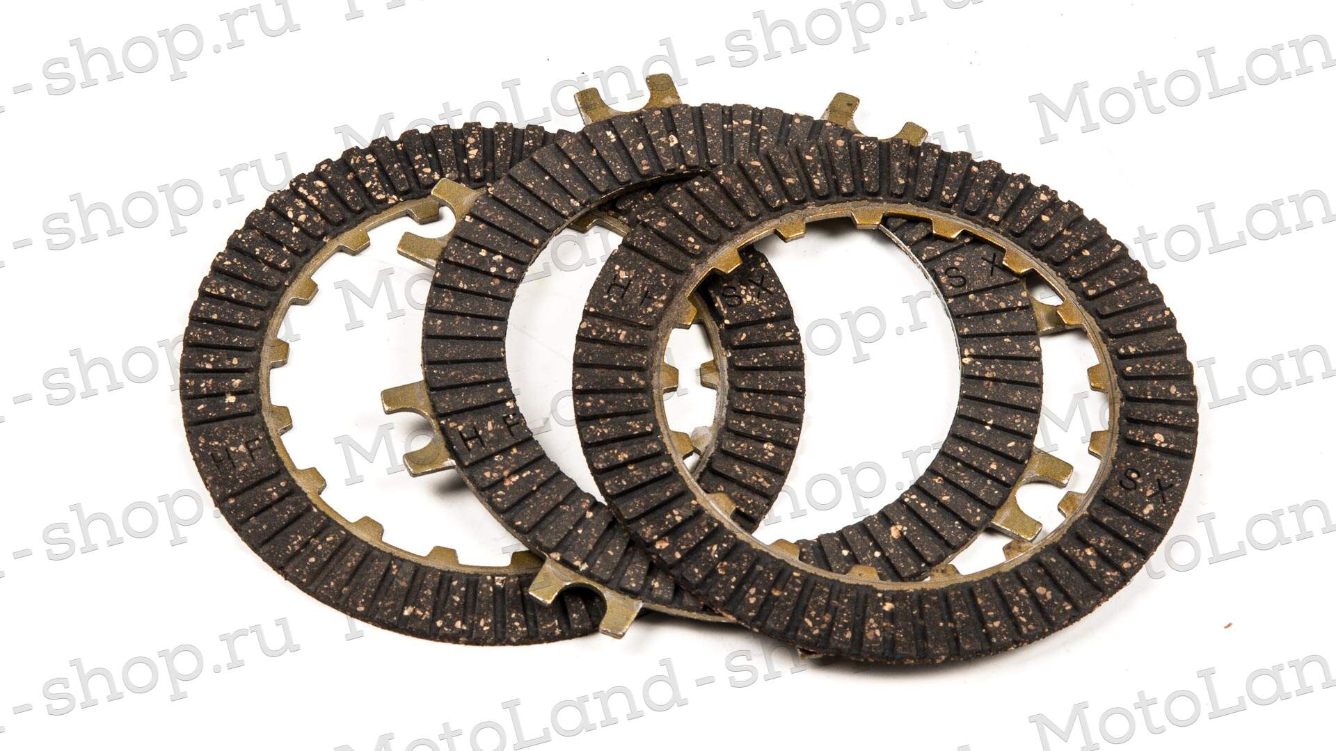 Диск сцепления YX 139FMB, 147FMH, 152FMH, 153FMH 50-110см3 (компл 3шт) полуавтомат 