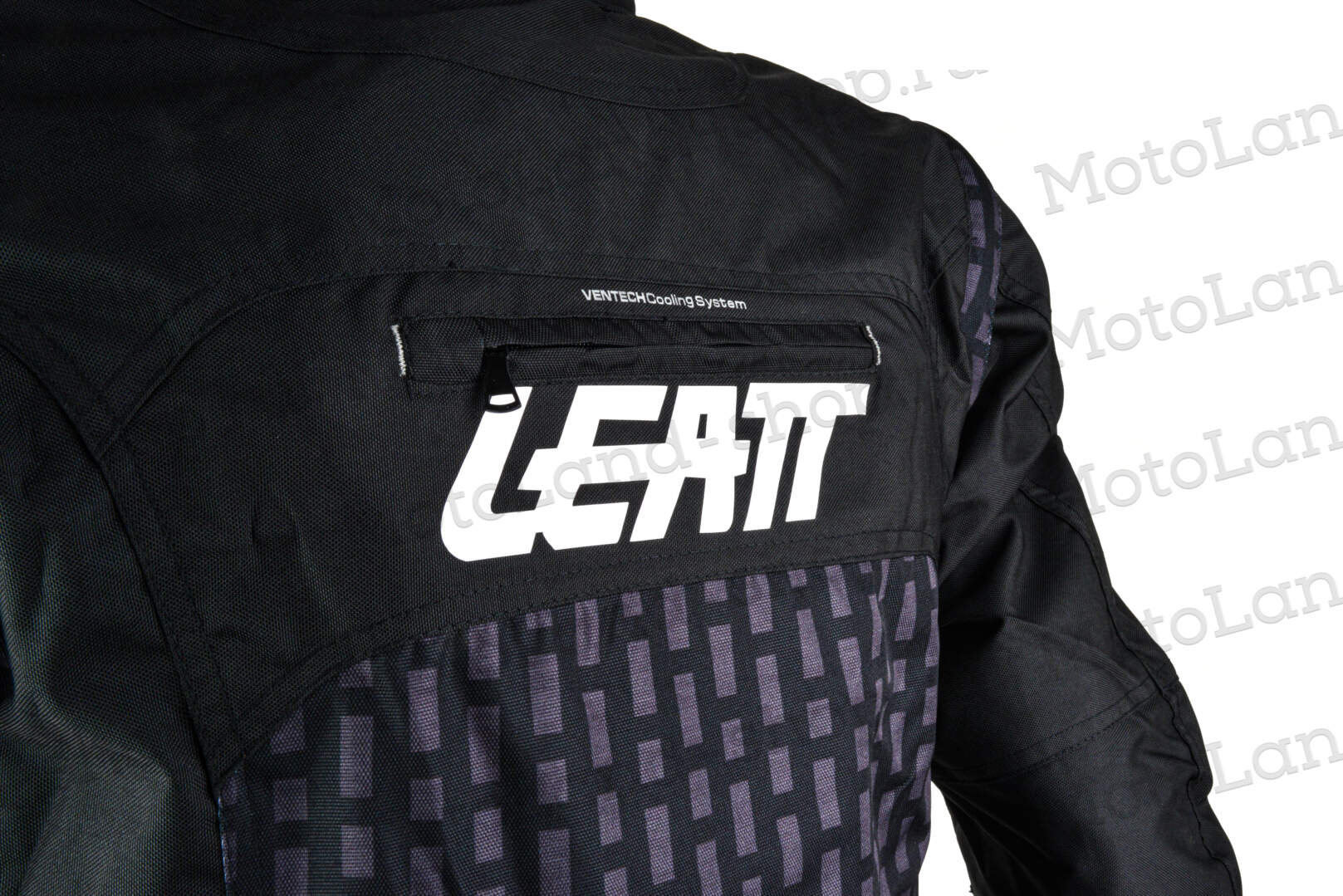 Куртка мото LEATT №10 black (текстиль) (M)