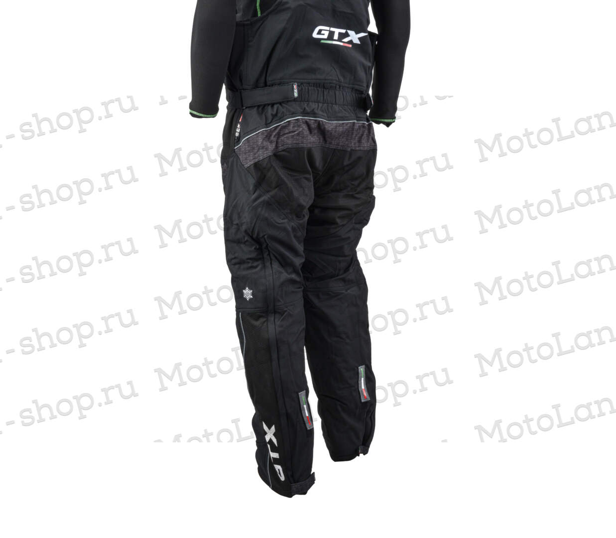 Штаны для снегохода GTX №1 black (текстиль) (L)