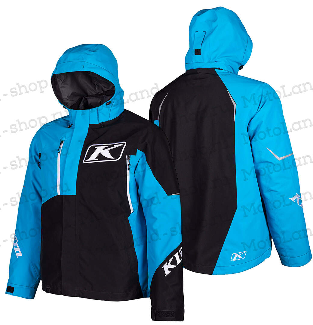 Куртка для снегохода (детская) KLIM KOMPOUND №3 black-blue (текстиль) (10Y)