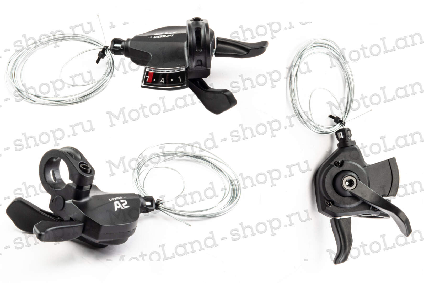 Ручка перекл. скор. рычажная L-TWOO SL-V4007-7W-2