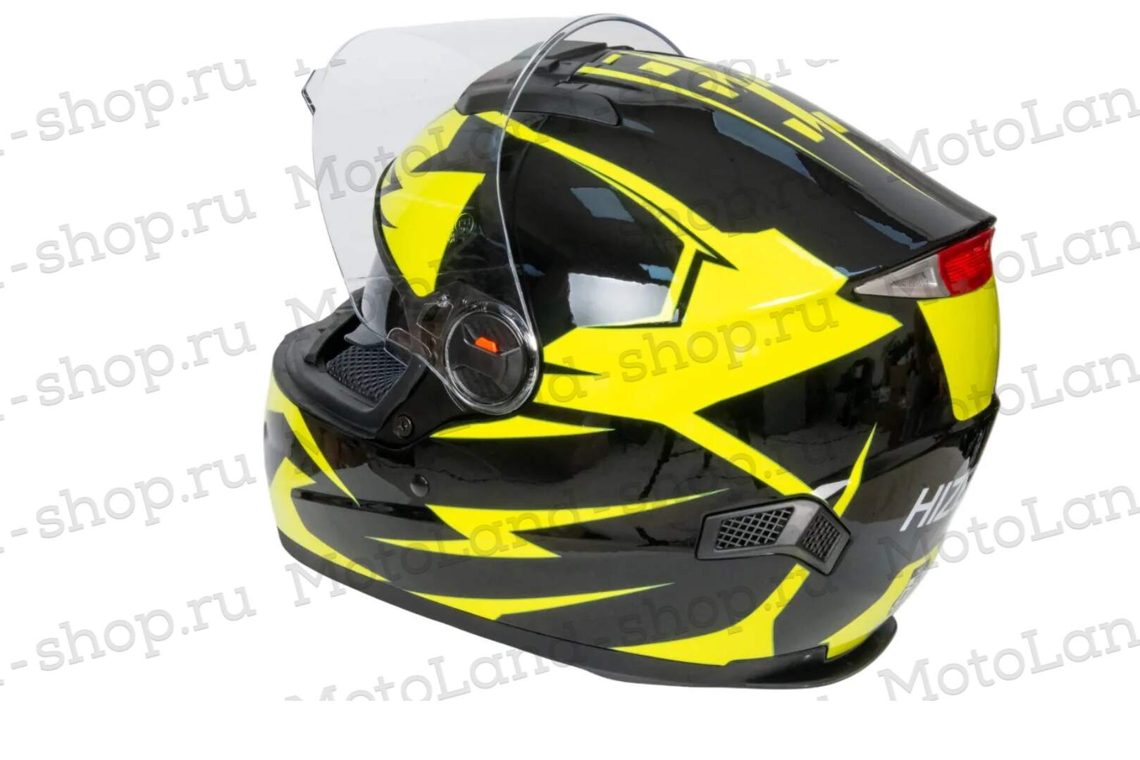 Шлем мото интеграл HIZER B561 №1 (XL)  black/yellow Шлем мото интеграл HIZER B561 №1 (XL)  black/yellow
