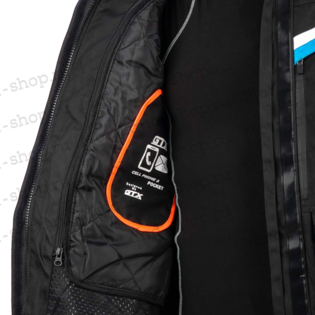 Куртка мотоциклетная (текстиль) женская GTX EJ-2424 BLACK/LIGHT BLUE (XL) Куртка мотоциклетная (текстиль) женская GTX EJ-2424 BLACK/LIGHT BLUE (XL)