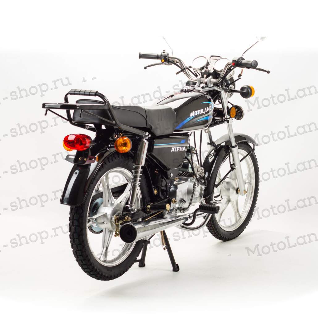 Мопед Motoland Альфа 11 черный (А)