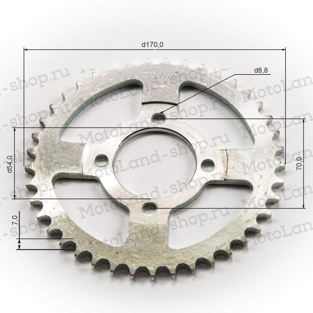 Венец, звезда ведомая (428-41) 4х70х54